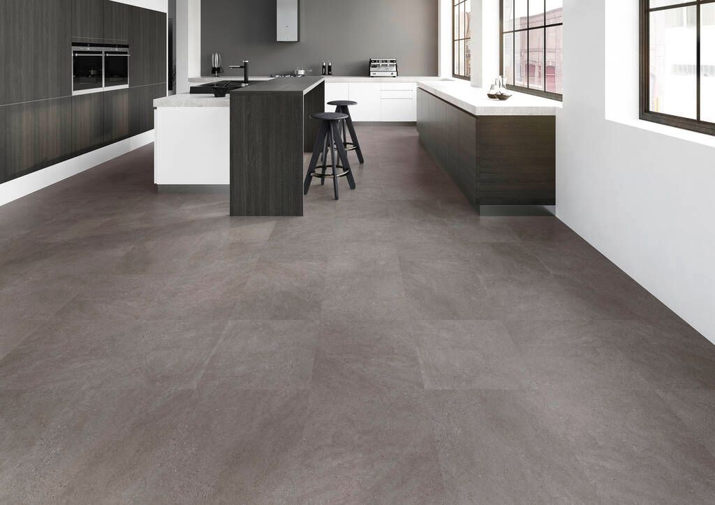 Raumidee mit hochwertigem Designboden als Inspiration für Bodenlackierung in Münster